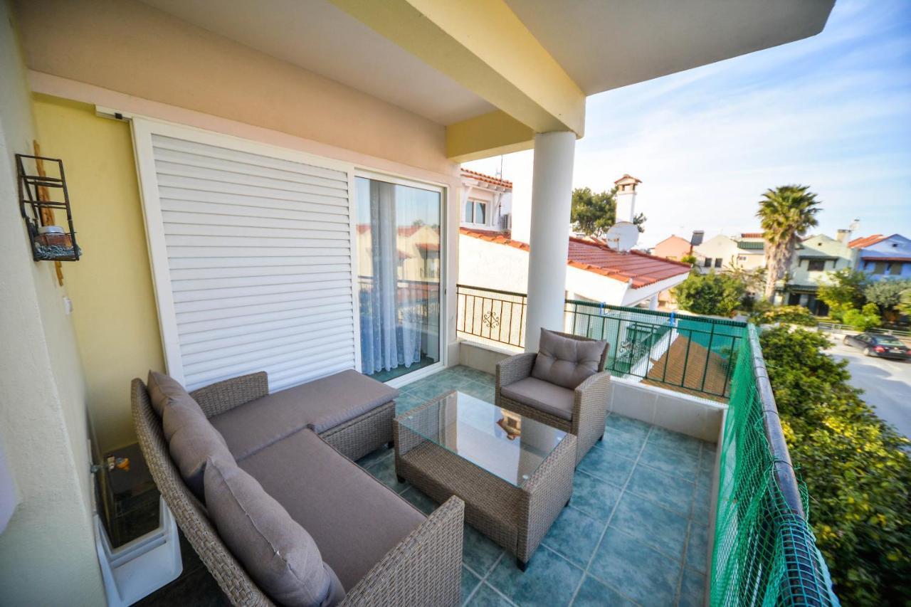 Apartman Porto Blue Lux Lägenhet Pefkochori Exteriör bild